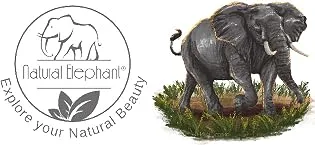 Natural Elephant Rose Exfoliating Sugar Scrub with Argan Oil and Shea Butter 10 oz (283g) - Natural Elephant brand, natural bath and body products, bath salts, sulfur soap, Moroccan black soap