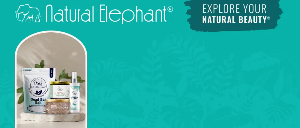 Natural Elephant Rose Exfoliating Sugar Scrub with Argan Oil and Shea Butter 10 oz (283g) - Natural Elephant - natural bath and body products, bath salts, sulfur soap, Moroccan black soap