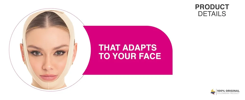 M&D Face Slimming Chin Strap Lipo Compression Garment Mentonera Postquir rgica Facial Beige S 0810 Beige Small - M&D Face Slimming Chin Strap Lipo Compression Garment Mentonera Postquirúrgica Facial