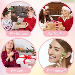 Gua Sha Facial Tools Guasha Tool for Face Ice Roller for Face Face Roller & Massager Guasha Tool Gifts Skincare Tools for Women - gift for women
