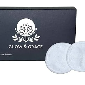 Glow & Grace Reusable Bamboo Cotton Rounds - Reusable Bamboo Cotton Rounds
