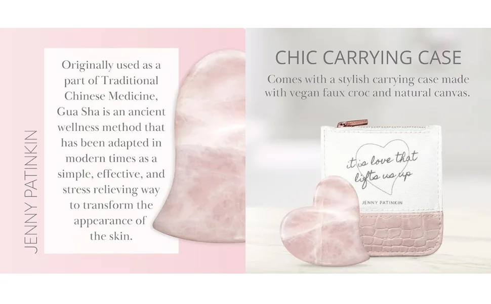 Uplifting Gua Sha Heart - Jade Gua Sha Tool for Face - Guasha Natural Stone - Face Sculpting - Face Sculpting - About the product