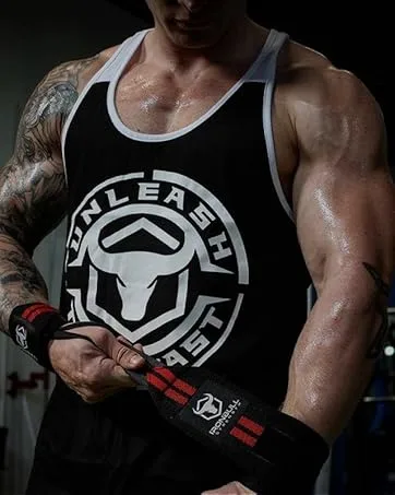 Pull Up Assist Band Premium Stretch Resistance Bands - Mobility Bands - Powerlifting Bands - Extra Durable and Heavy Duty Pull-Up Bands - Works with Any Pullup Station #1 Red - 10 to 35 lb - Iron Bull Strength Straps