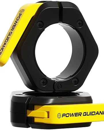 POWER GUIDANCE Muscle Floss Bands - Compression Bands - Mobility & Recovery Bands - for Improving Movement Increasing Circulation & Reducing Soreness Black and Red Combo - barbell Clips