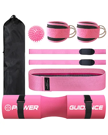 POWER GUIDANCE Muscle Floss Bands - Compression Bands - Mobility & Recovery Bands - for Improving Movement Increasing Circulation & Reducing Soreness Black and Red Combo - product information 16