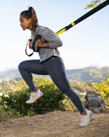 TRX Training RIP Trainer Basic Kit Weighted Workout Bar and Resistance Band Set Home Resistance Training Kit for Core-Strength Training 20 Lbs. - Functional and Portable