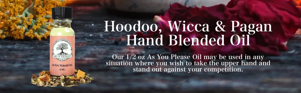 As You Please Oil | Handmade with Herbs & Essential Oils | Control Dominance & Fidelity Rituals | Wiccan Pagan Conjure Hoodoo Magick - essential oils aromatherapy pagan herbs handmade herbal cleanse spiritual