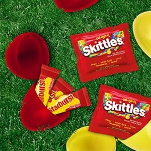 STARBURST Original Fun Size Chewy Candy Bulk Pack, 4 Pound Box - candy bulk, candy for party bags