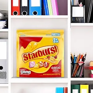STARBURST Original Fruit Chews Candy, 2.07 ounce (36 Single Packs) - Break out your favorite fruit chews at your desk and even use them for school projects.