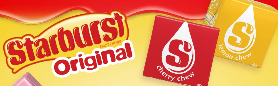STARBURST Original Fruit Chews Candy, 2.07 ounce (36 Single Packs) - Nothing beats the original taste of juicy Starburst Fruit Chews.