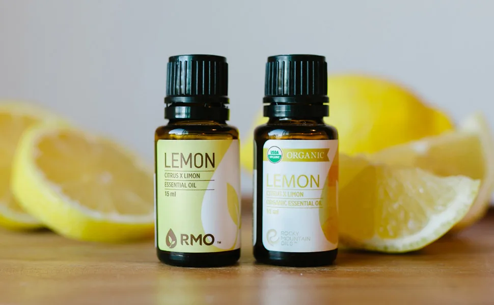 Organic Lemon Essential Oil 15ml - Lemon
