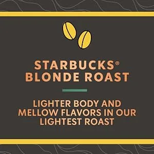 Starbucks Premium Instant Coffee  Medium Roast  100% Arabica  3 Tins (up to 120-cups total) - Starbucks Blonde Roast - lighter body and mellow flavors in our lightest roast