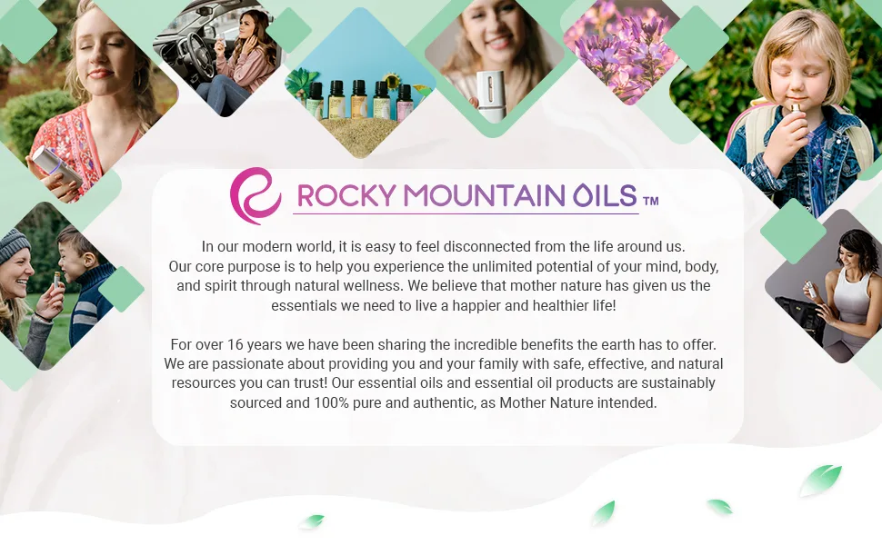 Rocky Mountain Oils Lemongrass Essential Oil - Essential Oils for Diffusers Topical and Home - 15ml - aromatherapy diffuser steam cleaner massage oil essential oils for diffusers for home stress relief