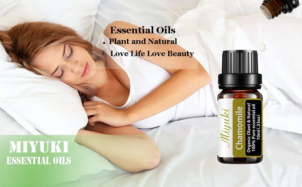 Miyuki Cinnamon 10ml Pure Essential Oil for Diffuser Aromatherapy Cleaning Yoga Outdoors - chamomile essential oil