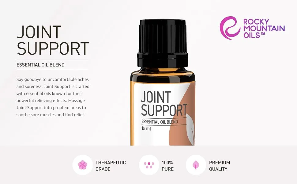 Joint Support Essential Oil 15 ml Blend by Rocky Mountain Oils - Essential Oils - joint support