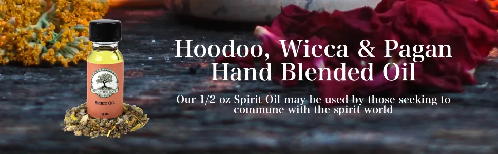 Spirit Oil 1/2 oz | Handmade with Herbs & Essential Oils | Spirits Angels & Ancestors | Hoodoo Wiccan Pagan Conjure - essential oils aromatherapy pagan herbs handmade herbal cleanse spiritual