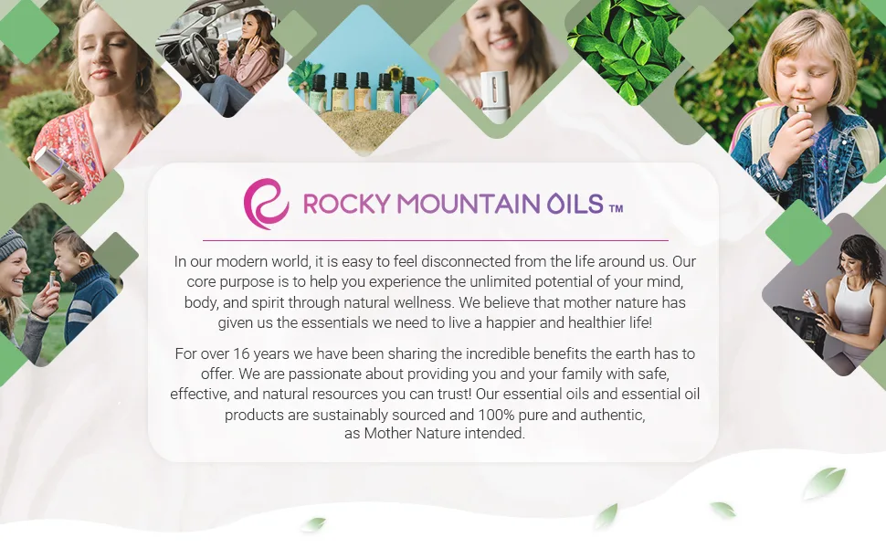 Rocky Mountain Oils Tea Tree Essential Oil - for Aromatherapy Diffuser Topical and Home - Nail Face Hair and Skin Care Essential Oils - 15ml - aromatherapy diffuser acne treatment essential oils for diffusers for home essential oil hair oil
