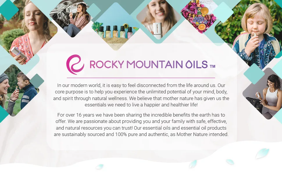 Rocky Mountain Oils Tranquility Essential Oil Blend - Essential Oils for Diffuser Topical and Home - Essential Oils to Promote Restful Nights - 15ml - lavender essential oil orange essential oils essential oils for diffuser massage oil for massage