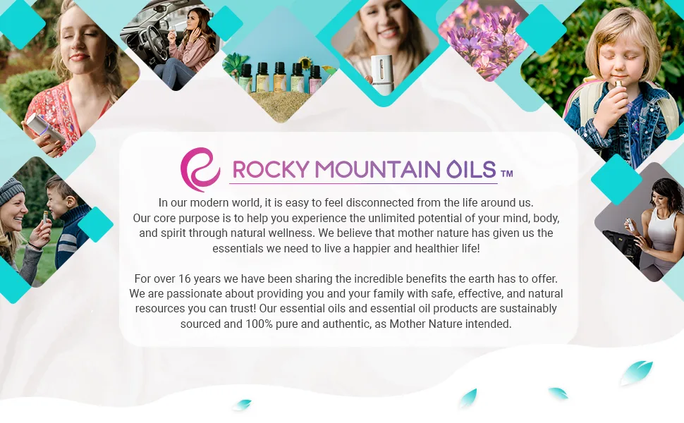 Rocky Mountain Oils Deep Breathe Essential Oil Blend Essential Oils - Aromatherapy Oils for Diffuser and Topical - Relaxing Essential Oils - 15ml - essential oils for diffuser diffuser oils rosemary oil aromatherapy oils steam inhaler sinus relief