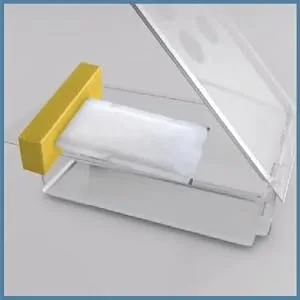 STAR BRITE Mildew Odor Control - Fast Release System - Ideal for Boat, RV, Auto & Cabins Coming Out of Storage - Permanently Remove Odor in 4-6 Hours (89970) - moisten sponge and insert white pouch - place in clamshell