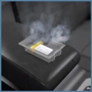STAR BRITE Mildew Odor Control - Fast Release System - Ideal for Boat, RV, Auto & Cabins Coming Out of Storage - Permanently Remove Odor in 4-6 Hours (89970) - Place clamshell on flat surface for 4-6 hours