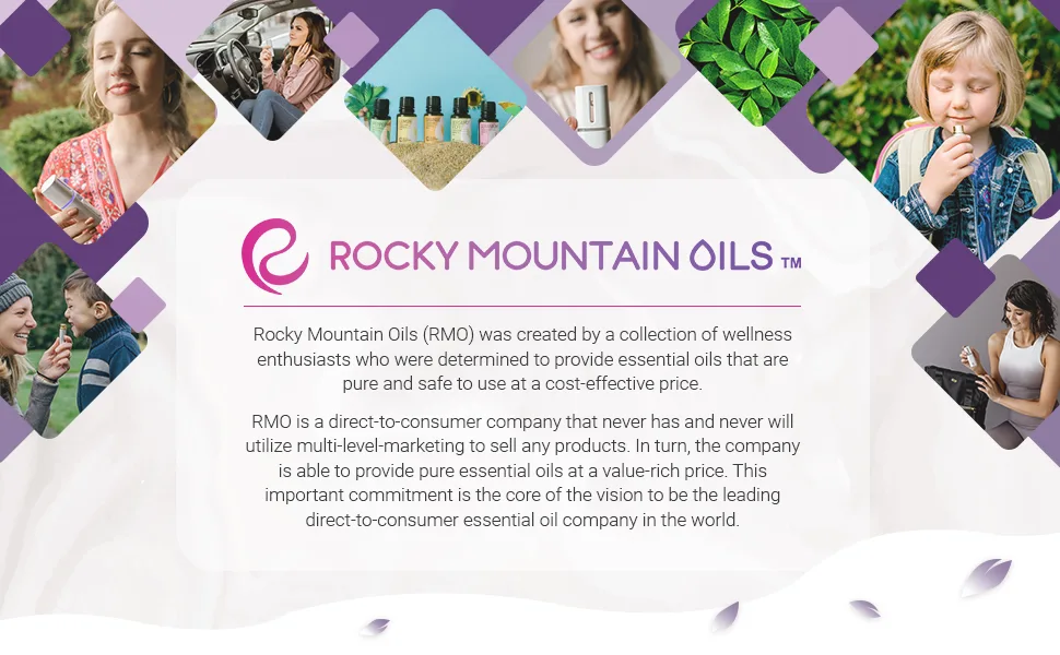 Rocky Mountain Oils Organic Lavender Essential Oil - Aromatherapy Essential Oils for Diffuser Topical and Home - 15ml - aromatherapy diffuser massage oil essential oils for diffusers for home anxiety relief items