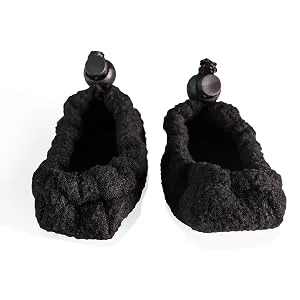 Stander 2 Piece Ski Glide Sock Covers, Compatible with The EZ Fold-N-Go Walker and Able Life Space Saver Walker, Black, Set of 2 - walker glide sock covers