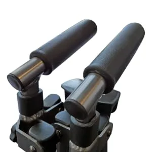 Stander 2 Piece Replacement Walker Hand Grips, Compatible with the EZ Fold-N-Go Walker and Able Life Space Saver Walker, Black, Set of 2 - walker rollator hand grips