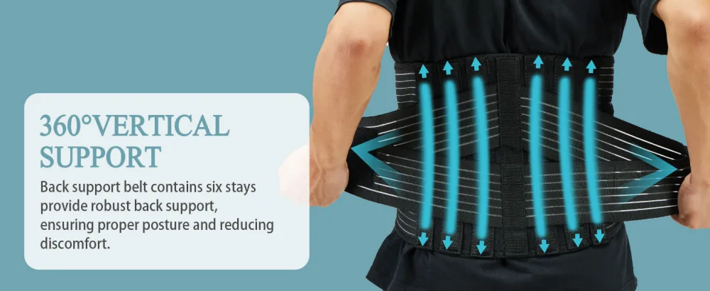 kefit Back Brace for Lower Back Pain Relief Breathable Lower Back Brace for Sciatica Herniated Disc Scoliosis Back Support Brace for Men Women Medium - back brace for lower back pain women