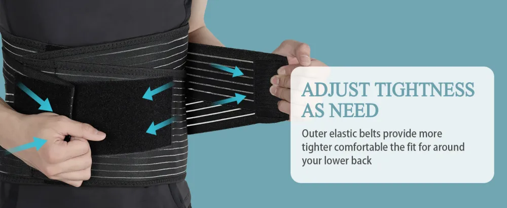 kefit Back Brace for Lower Back Pain Relief Breathable Lower Back Brace for Sciatica Herniated Disc Scoliosis Back Support Brace for Men Women Medium - back brace for men lower back