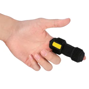 FILFEEL Finger Splint Adjustable Support Brace with Hook&Loop Tape for Straightening Curved Deformation - JM02965-2