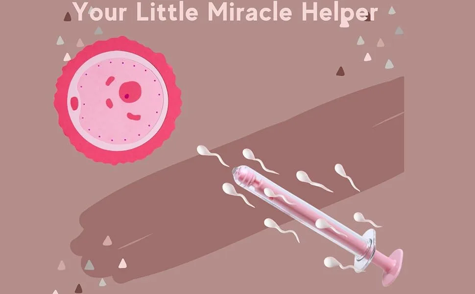 Complete Home Insemination Kit - Easy Safe and Effective - miracle helper