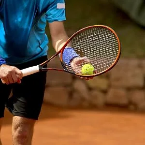Doctor Developed Premium Copper Lined Elbow Support Brace And Doctor Written Handbook guaranteed Relief & Support for Elbow Injuries and Other Elbow Conditions - tennis