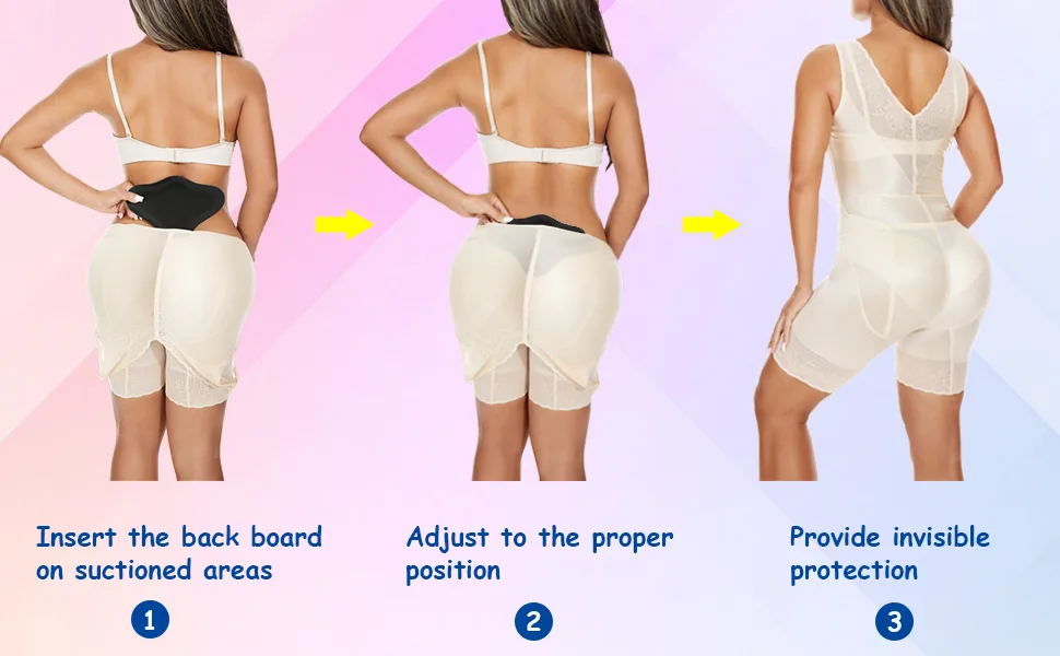 Foam Back Board Lumbar Molder Board Elastic Recovery Back Compression Liposuction Post Surgery Supplies BBL Vertebral Foam Plate Support Reducing Swelling - product information 23