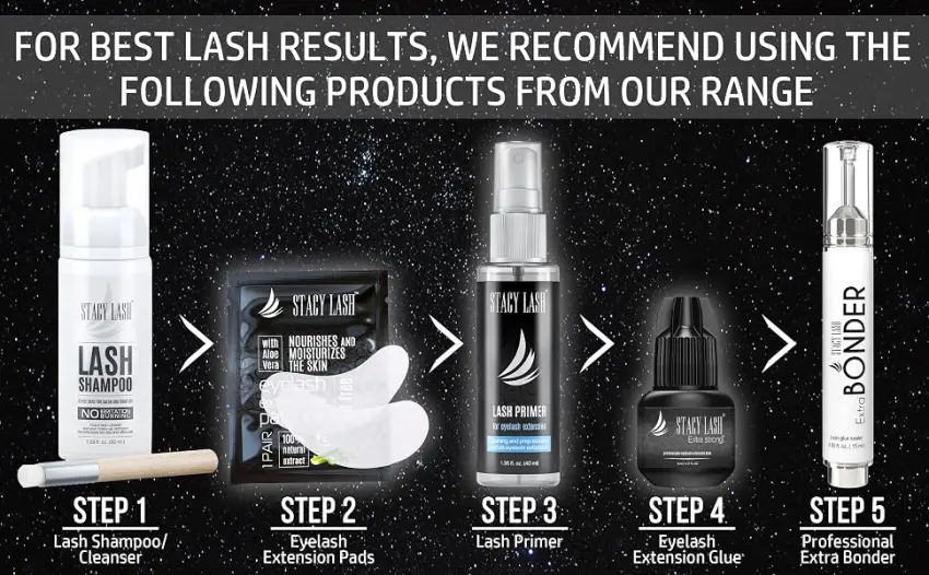 Stacy Lash Extra Bonder for Eyelash Extensions / 0.50 fl. oz. / 15ml / Super Sealer/Prevents Adhesive Shock Polymerization/Reduces Semi-Permanent Glue Fumes/Professional Use Only - gel head hold holder individual kit lash lashes lashify latex lift long look makeup mega mink mixed