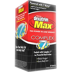 Stacker 2 Dexatrim Max Complex-7 | Lose Weight & Burn Fat w/ Seven Healthy Ingredients Designed to Boost Energy & Reduce Hunger,60 Capsules - Weight loss, fat burner