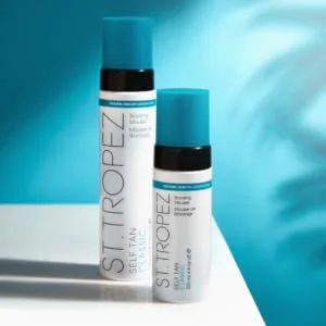 St. Tropez Self Tan Classic Bronzing Mousse, Vegan Self Tanner for a Sunkissed Glow, Lightweight, 100% Natural Self Tanning Active, 4 Fl Oz - self tanner