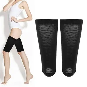 Thighs Shaper Slimming Compression Leg Wrap Slimming Thigh Wraps Compression Sleeve Womens Leg Thigh Shapers for Fat Burning and Beautifying - Thigh Slimmer Shapers for Women