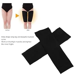 Thighs Shaper Slimming Compression Leg Wrap Slimming Thigh Wraps Compression Sleeve Womens Leg Thigh Shapers for Fat Burning and Beautifying - Thigh Slimmer Shapers for Women
