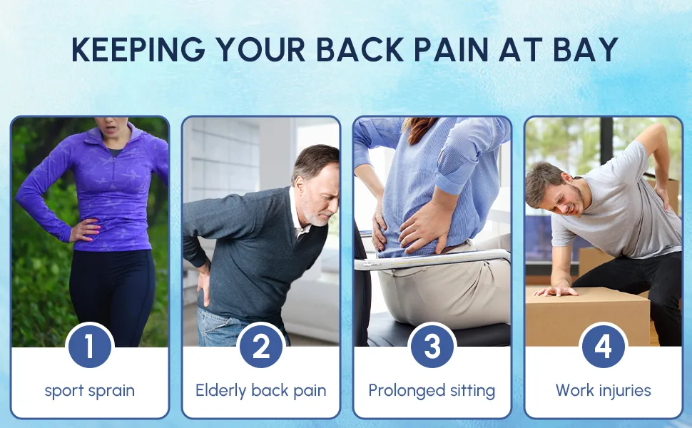 Aptoco Back Brace for Lower Back Pain Relief Back Support Belt Invisible Lumbar Spine Protection Belt Compression Breathable Posture Corrector with 4 Anatomical Stays(Waist: 35''-40.5'') Medium - product information 26