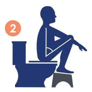 Squatty Potty The Original Bathroom Toilet Stool, 7 Inch height, White - elevate