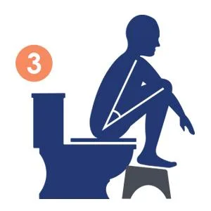 Squatty Potty The Original Bathroom Toilet Stool, 7 Inch height, White - eliminate
