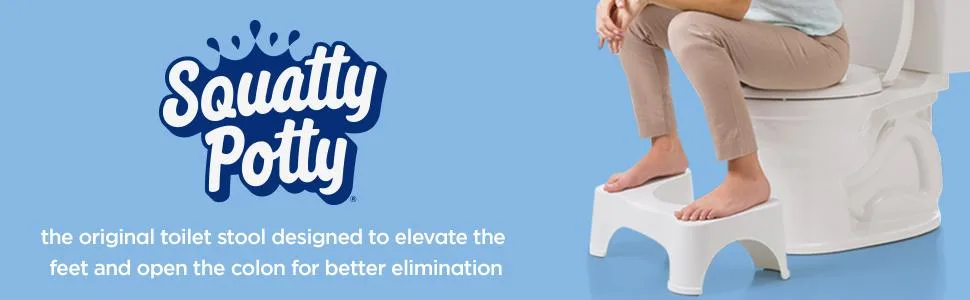 Squatty Potty The Original Bathroom Toilet Stool, 7 Inch height, White - product information 1