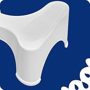 Squatty Potty The Original Bathroom Toilet Stool Height, White, 9 Inch (Pack of 1) - product information 10