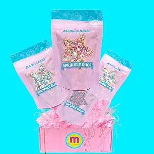 Sprinkles | Rose gold sprinkle | Pink and gold sprinkles | Sprinkle mix | Cake sprinkles | Jimmies | Cupcake sprinkles | Manvscakes - cake decorating neon leaf decor roses descendants party teal supplies foil cherry cup pops maroon