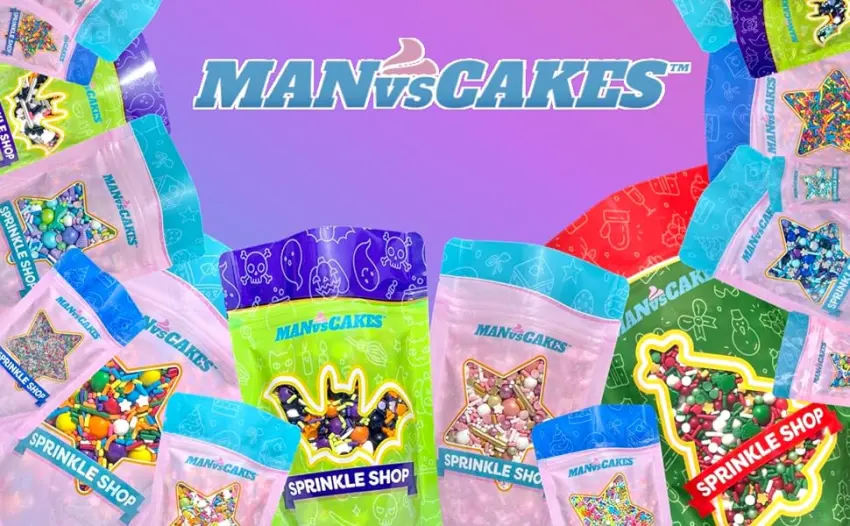 Sprinkles | Mermaid Sprinkles | 4 oz | Cupcake Sprinkles | Cake Sprinkles | Purple and Teal Sprinkles | Manvscakes - Manvscakes, sprinkles, sprinkles for cakes, sprinkles for cupcakes, cake