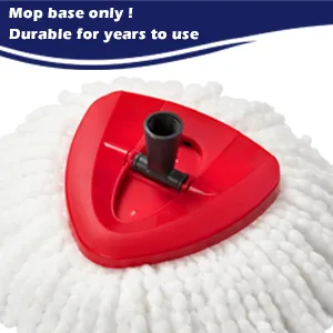 Spin Mop Replacement Base Compatible with Ocedar 1 Tank Spinning Mop System, Rotating Triangle Mop Replace Head Cover - Spin Mop Replace Head