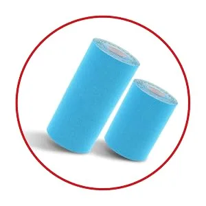 SpiderTech Gentle-Therapeutic Kinesiology Tape Roll for Hyper Sensitive and Radiated Skin 2"x16.4'50mmx5m Single Roll - Spider tech tape