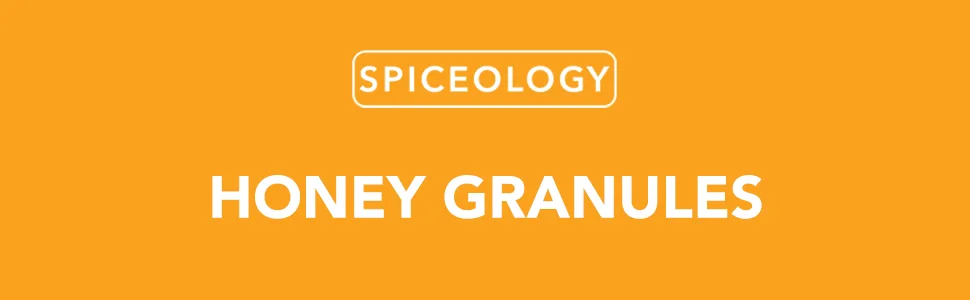 Spiceology - Honey Granules - Great for Baking- Granulated Honey - Honey Powder - Spices and Seasonings -24 oz - spiceology spiceologist honey granules granulated sugar sweet