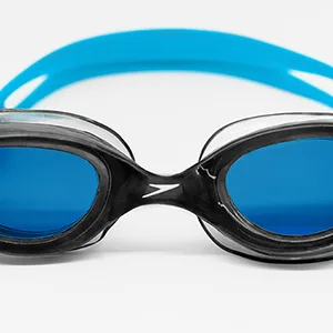 Speedo Unisex-child Swim Goggles Hydrospex Ages 6-14 Grey/Blue - Frame